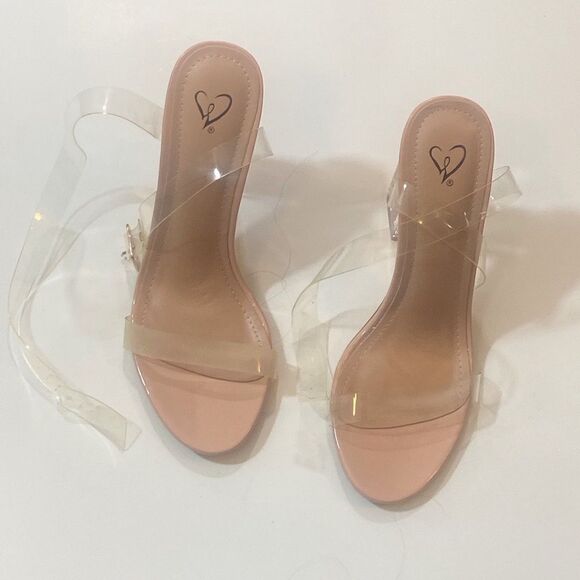 Women’s Clear Sandals Size 6.5 - Picture 4 of 10